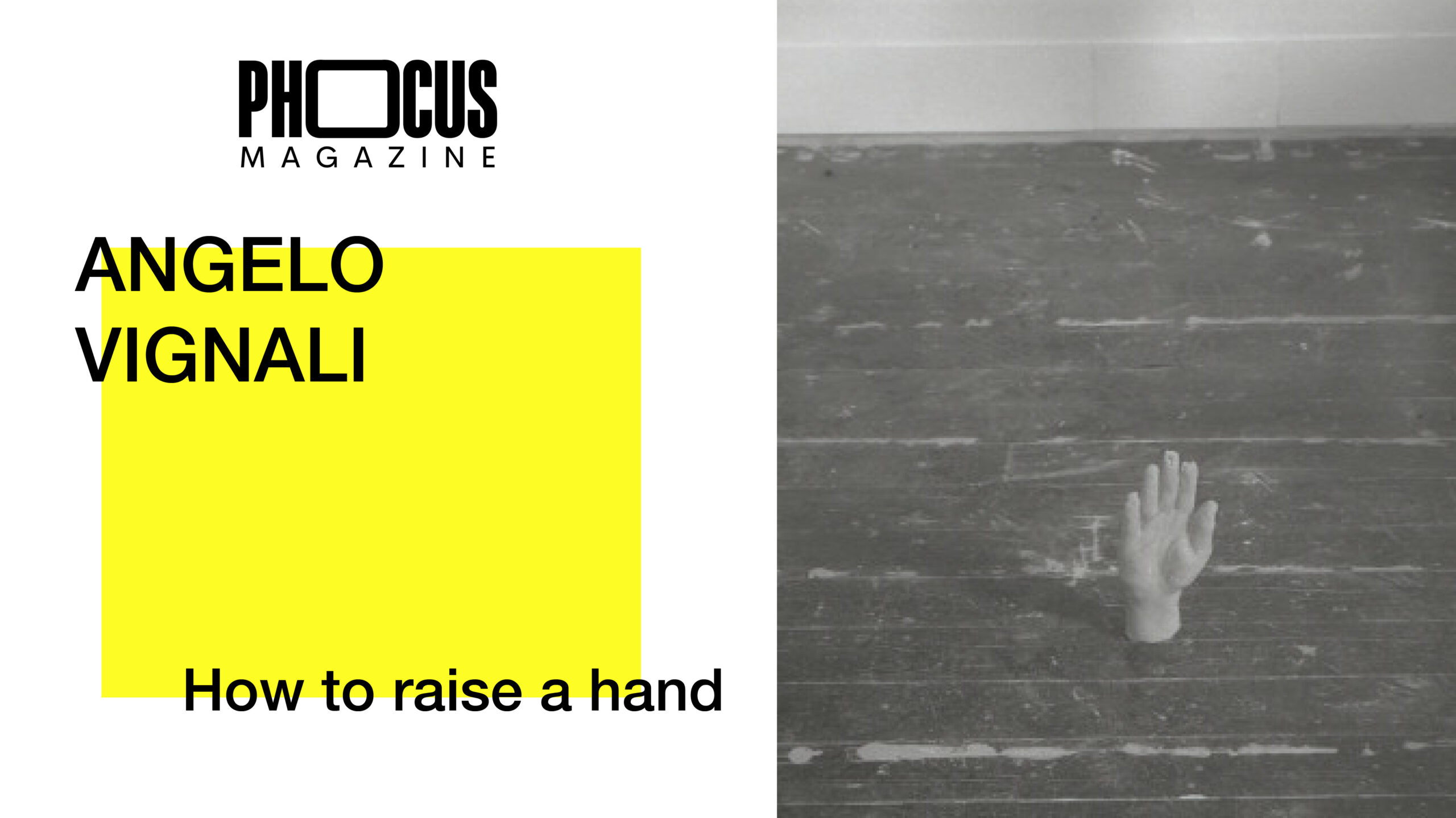 Angelo Vignali ospite di PHocus Magazine il 14 giugno alle ore 21:00 per la rubrica "Prima leggiamo, poi parliamo" a cura di Massimo Mastrorillo