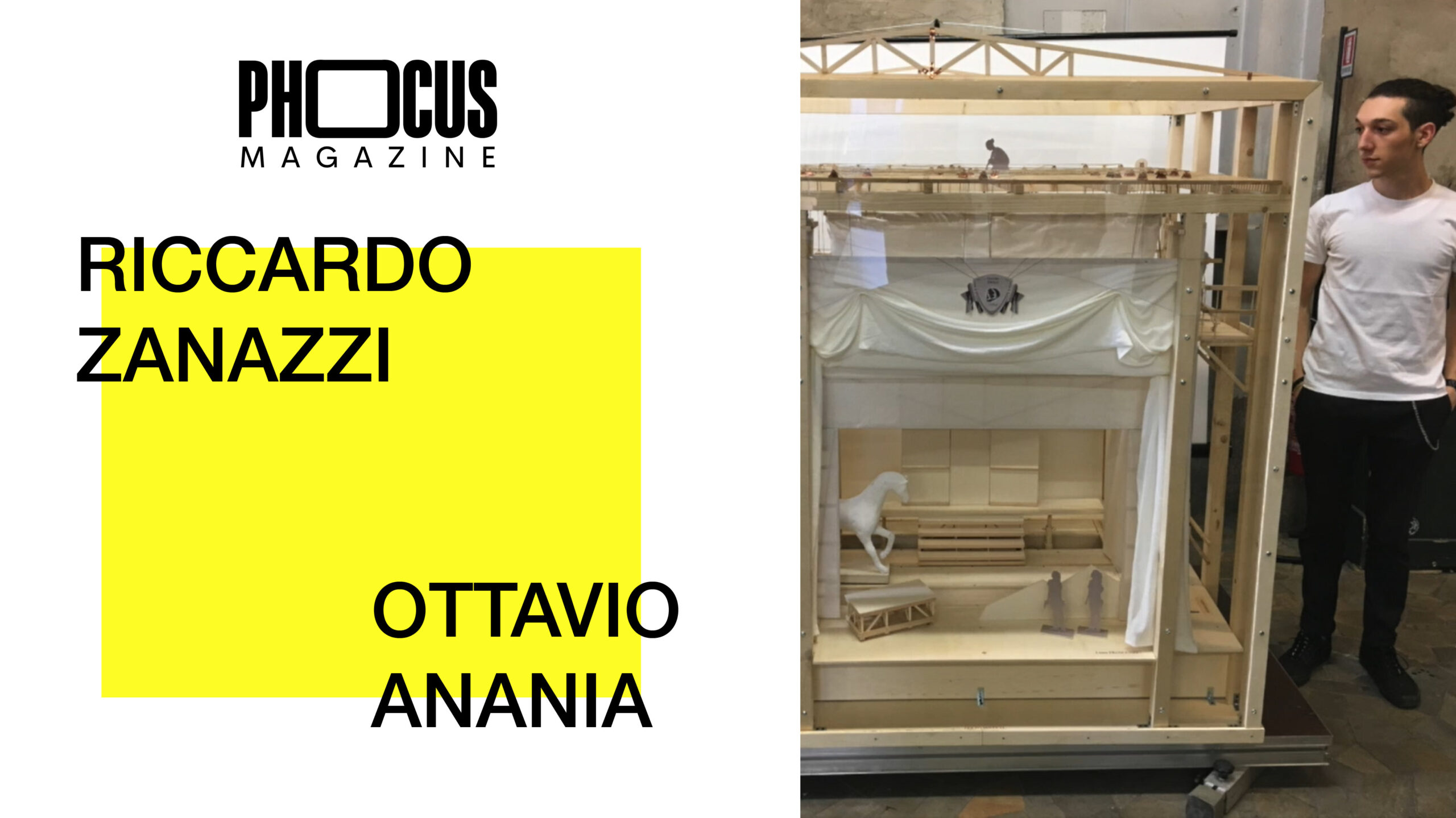Riccardo Zanazzi & Ottavio Anania dialogano con Pio Tarantini